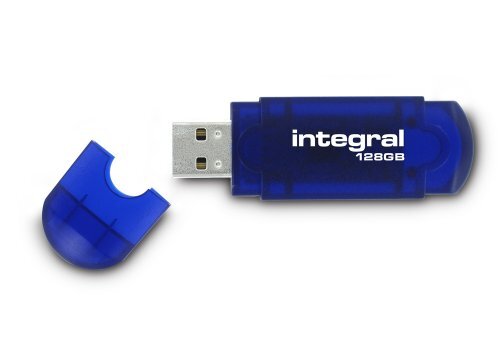 Integral Memory Evo INFD128GBEVOBL 128GB USB-stick koningsblauw