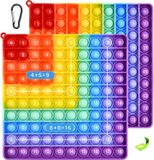 Pop It 20 x 20 cm 2-en-1 popit plopper jouet