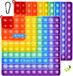 Pop It 20 x 20 cm 2-en-1 popit plopper jouet