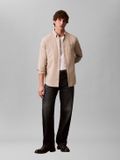 Calvin Klein Ls Solid Oxford Classic Shirt Ancient Marble