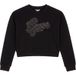 GUESS Sweatshirt zwart / zilver