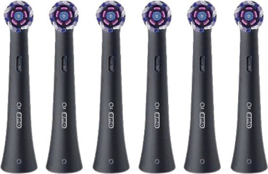 Oral-B iO Radiant Zwart Opzetborstels - 6 stuks