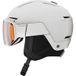 Salomon Osmo, casque de ski avec visière, blanc