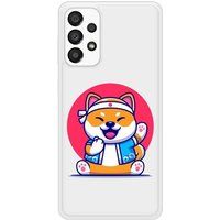 Samsung Galaxy A33 Shiba ninja verstevigd hoesje met sublimatie bedrukking