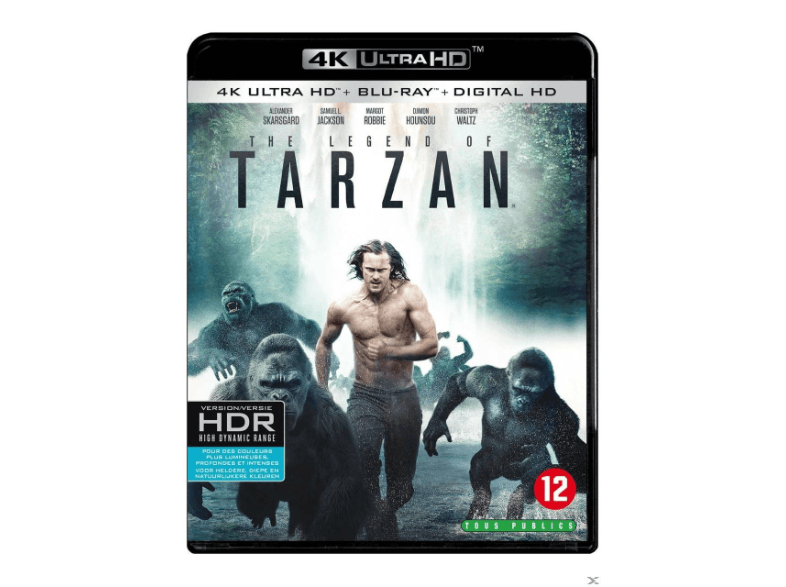 VSN / KOLMIO MEDIA The Legend of Tarzan 4 K blu-ray (4K)