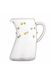 Bloomingville Thalia Carafe en verre, 1,3 L, transparent
