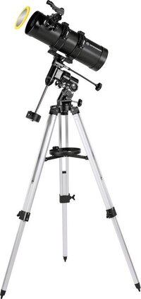 Bresser Pluto 114/500 - Reflector Telescoop - EQ-3 Montering - Met Smartphone-adapter