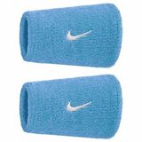Nike Accessories Swoosh Classic Doublewide Polsband 2 Eenheden Blauw Man, Vrouw