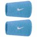 Nike Accessories Swoosh Classic Doublewide Polsband 2 Eenheden Blauw Man, Vrouw