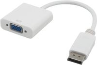 MCL CG-294C Displayport naar VGA Adapter Wit