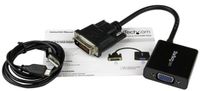 StarTech.com DVI-D naar VGA Actieve video-adapter/converterkabel