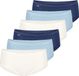 sloggi Dames midi slip 6 pack Basic+ blauw