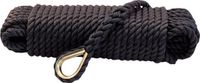 Talamex Superlene ligne d'ancrage Ø 12 mm 30 mètres de long - Noir