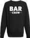 Bellatio Decorations Shoppartners Bv Bar crew sweater / trui zwart voor heren