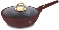 Berlinger Haus Koekenpan 24 cm Leonardo Collection Rood Aluminium