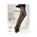 Solidea Collant 70 den NERO sheer CHANTAL LACE 70 12/15 mmHg Art. 050070 Size XL