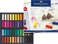 FABER-CASTELL - Mini-set zachte pastelkrijt, 48-delig