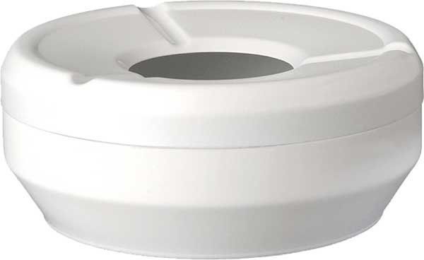 APS Witte Asbak Stapelbaar Ø10x4cm