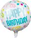 Boland - Ballon de fête 'HAPPY BIRTHDAY' - Multi