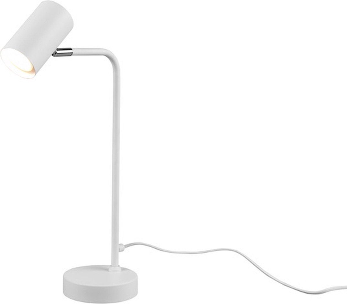 TRIO LEUCHTEN Tafellamp Marley - Wit | Metaal | GU10