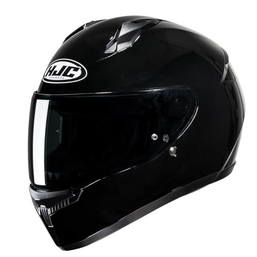 HJC Full face motorcycle helmet C10 Black XXXS