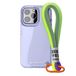 SBS CMCOVFLUOIP1461PV Hoes voor iPhone 14 Pro - Doorschijnend, Violet