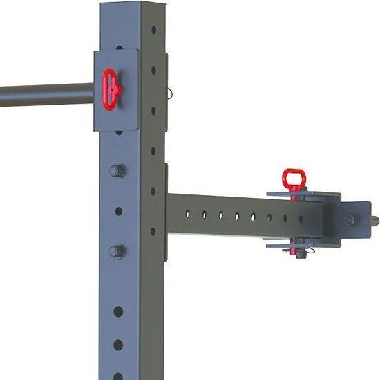 Toorx Fitness Wall Rack WLX-2800 - Half Rack - Power Rack - Squat Rack - Zwart