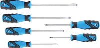 Gedore Schroevendraaierset - 6-delige - 2150-2160 | Sleufkop schroevendraaier