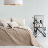 AmeliaHome Restilo Dubbelzijdige Bedsprei 240x260 cm - Cappuccino Beige