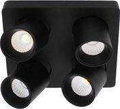 Merkloos Artdelight Spot Laguna Led Zwart 4Lichts