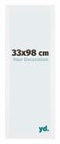 yd. Cadre photo 33x98 cm Blanc Mat MDF Catania