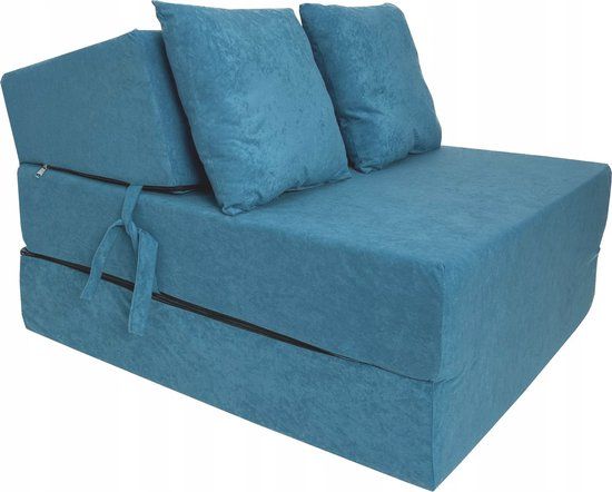 Viking Choice Opvouwbaar Matras - 1 Persoons - 200x70x15 cm - Blauw