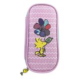 Snoopy Pennenetui, make-up-make-uptas, schrijfwaren, kantoor, schoolmateriaal, organizer, roze, officieel product (CyP Brands)