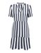 ONLY Onltiri-Goa Ss V-Nec Lin Bl Dress Cc Pnt dames jurk - Cloud Dancer - S