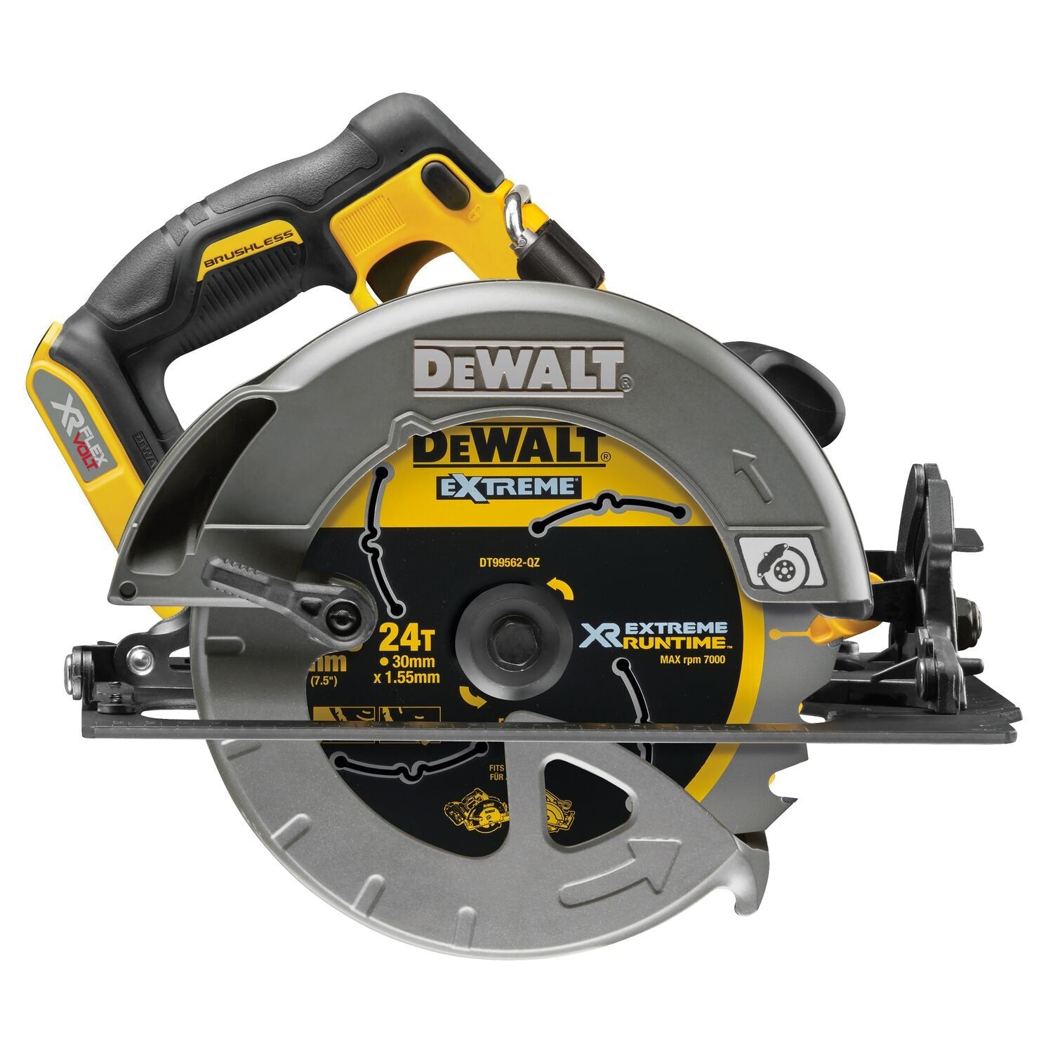 DEWALT DCS578N-XJ - Accu Cirkelzaag - 190mm - 54V - Zonder Accu's en Lader