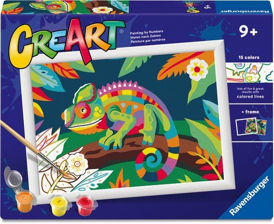 Ravensburger CreArt Kameleon Schilderen op Nummer