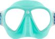 Cressi Sinds 1946 – Force Mask – masker van polycarbonaat en zacht TPR gezicht voor snorkelen, zwemmen aan het oppervlak van de strandvakantie – marineblauw elastische band blauw koraal