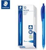 STAEDTLER ball 4230 - intrekbare balpen - kleur blauw