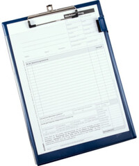 Eichner Klembord DIN A4 - Blauw - 10 stuks