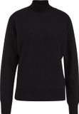 WE Fashion Dames fijngebreide trui - Zwart - XS