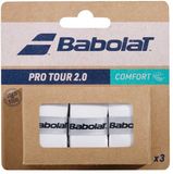 Babolat Pro Tour 2.0 X3 - Overgrip - Tennisgrip - Padelgrip - Wit