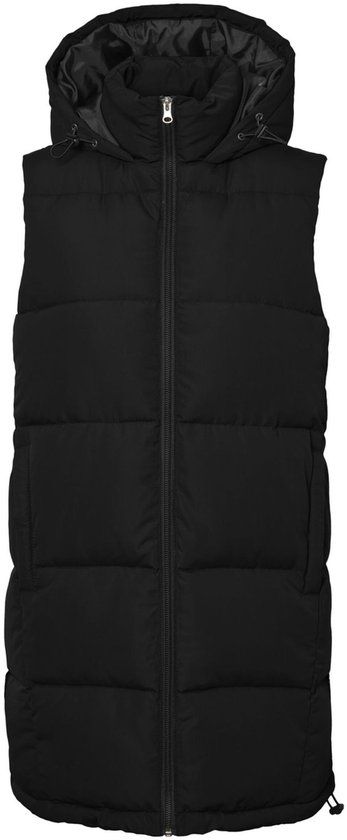 Noisy May Aurora Hood Dames Bodywarmer - zwart - S