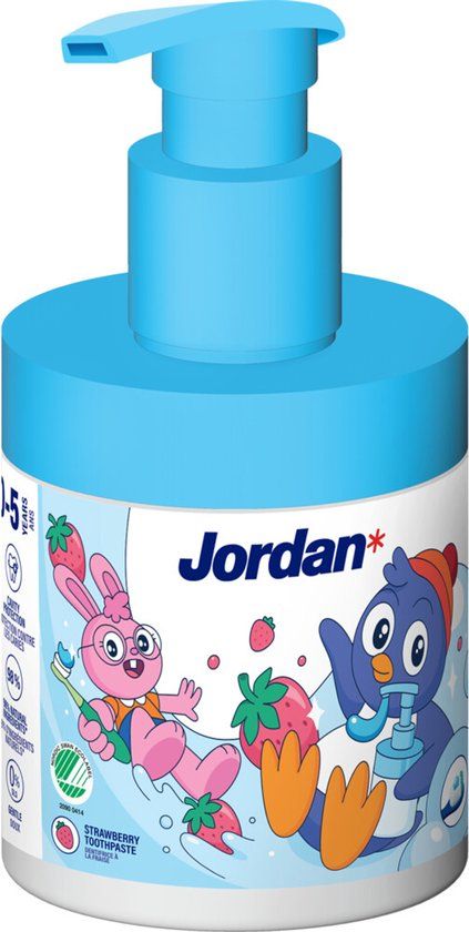 Jordan Tandpasta Pomp Kids 0-5 jaar - 150 ml