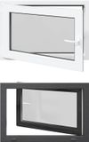 vidaXL Kelderraam RISOR Wit 90 x 50 cm