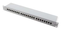 VALUE 26.99.0365 Patchpaneel 1U 24 poorten Cat6a 10 Gigabit Ethernet Grijs