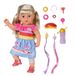 BABY born Sœur 43 cm Poupée - Multicolore, Femme, 4+ Ans