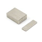 Magneet Expert 25mm x 8mm x 2mm N35 Neodymium Magneet - 2.1kg Trek (100 stuks)