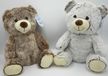Jonotoys Pluche beer 30 cm groot 2 assorti