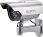 Sygonix SY-3420674 Dummy-camera Met zonnepaneel, Met knipperende LED