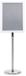 vidaXL Posterstandaard Zilver Aluminium A4 45 x 32,7 x 108 cm